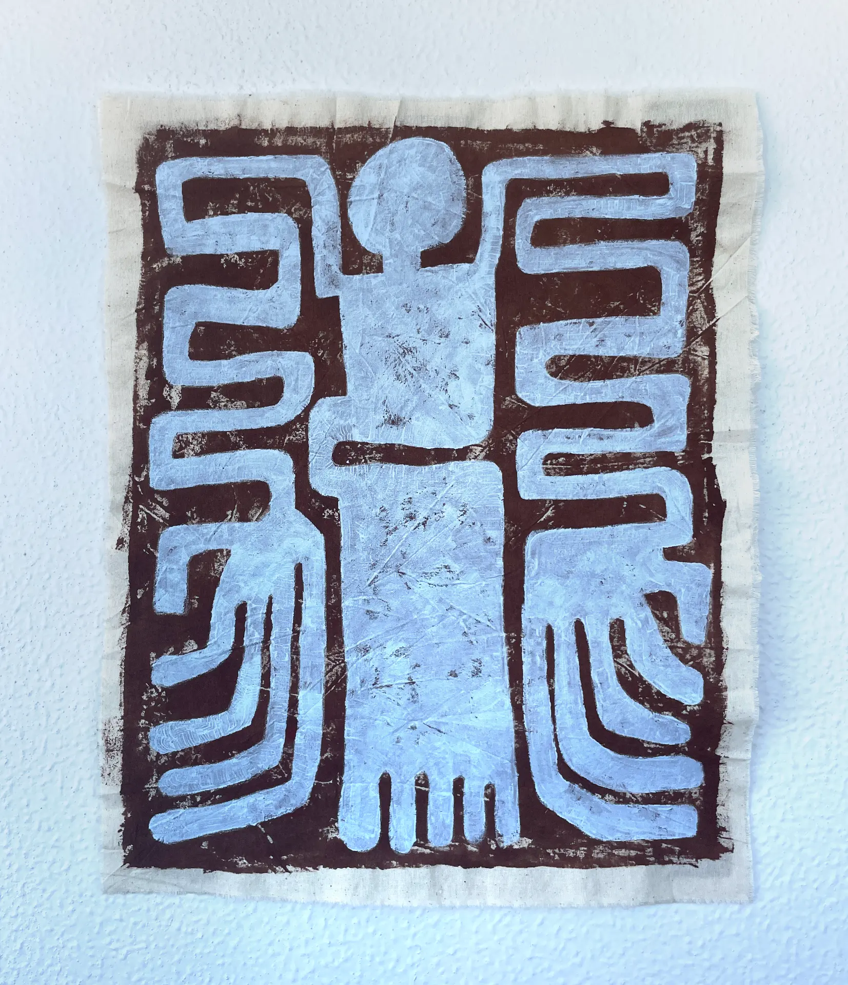 BLUE MAN FLYING — image 1